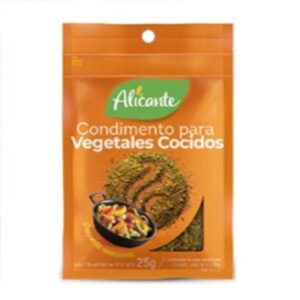CONDIMENTO VEGETALES COCIDOS ALICANTE 25 GR