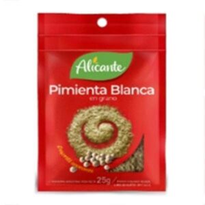 CONDIMENTO PIMIENTA BLANCA GRANO ALICANTE 25 GR