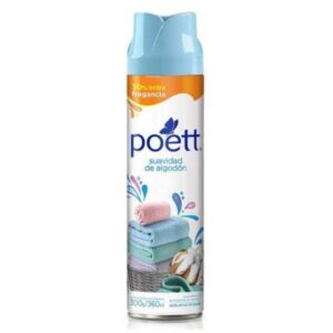 AROMATIZANTE DE AMBIENTES POETT SUAVIDAD DE ALGODON 360 ML