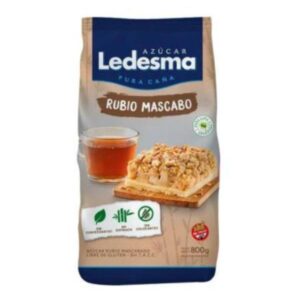AZUCAR LEDESMA RUBIO MASCABO 800 GR