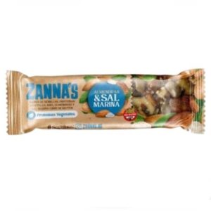 BARRITAS PROTEICAS ZANNAS ALMENDRAS Y SAL MARINA 40 G