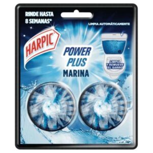 BLOQUE PARA MOCHILA HARPIC POWER PLUS MARINA 2 X 50 G