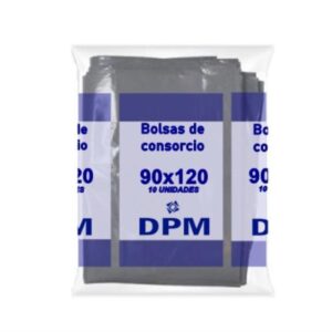 BOLSA DE RESIDUOS DPM 90X120 10 UNIDADES