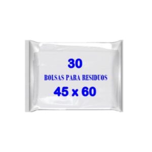 BOLSAS DE RESIDUOS EL HOMBRE DE LA BOLSA 45X60CM 30 UNIDADES