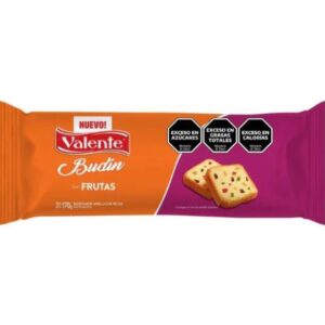 BUDIN VALENTE CON FRUTAS 170 GR