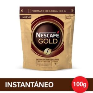 CAFE INSTANTANENO NESCAFE GOLD DOY PACK 100 GR