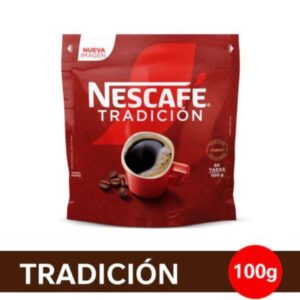 CAFE INSTANTANENO NESCAFE TRADICION DOY PACK 100 GR