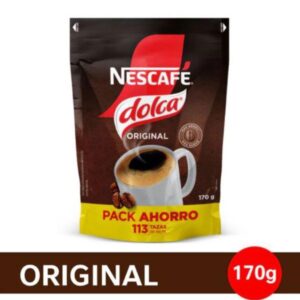CAFE INSTANTANEO DOLCA ORIGINAL PACK AHORRO 170 GR