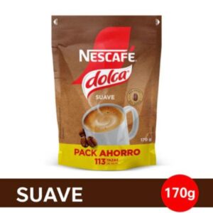 CAFE INSTANTANEO DOLCA SUAVE PACK AHORRO 170 GR