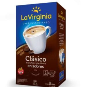CAFE INSTANTANEO LA VIRGINIA CLASICO 36 SOBRES