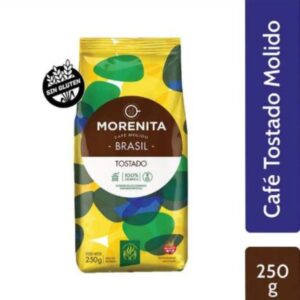 CAFE TOSTADO MORENITA BRASIL MOLIDO 250 G