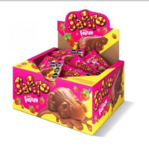 CHOCOLATE SAPITO RELLENO FRUTILLA Y CEREAL 24 UN