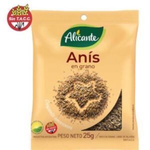 CONDIMENTO ANIS GRANO ALICANTE 25 GR