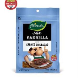 CONDIMENTO MIX PARRILLA ALICANTE PARA CARNES GRILLADAS 25 GR