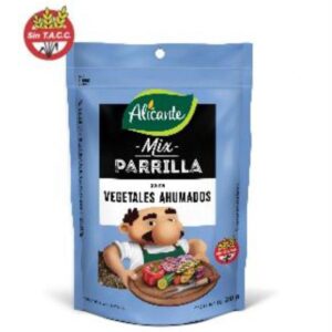CONDIMENTO MIX PARRILLA ALICANTE PARA PREPARAR VEGETALES AHUMADOS 20 GR