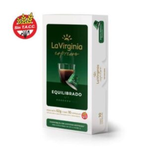 CÁPSULAS NESPRESSO LA VIRGINIA EQUILIBRADO X 10
