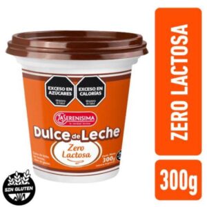 DULCE DE LECHE LA SERENISIMA ZERO LACTOSA 300 GR