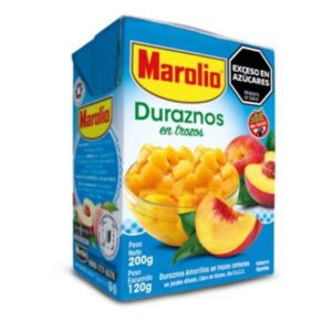 DURAZNOS MAROLIO EN TROZOS 200 GR