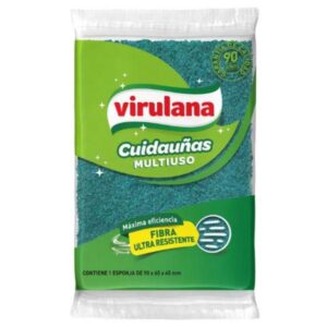 FIBRA ESPONJA VIRULANA CUIDAUÑAS MULTIUSO