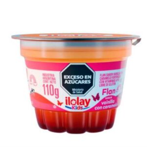 FLAN ILOLAY VAINILLA CON CARAMELO 110 GR