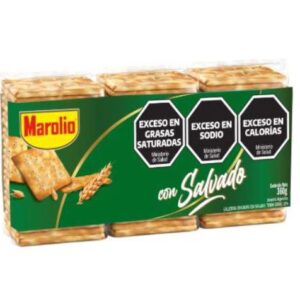 GALLETAS CRACKERS MAROLIO CON SALVADO 360 GR
