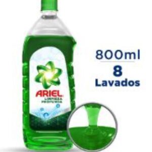 JABON LIQUIDO ARIEL MAXIMA LIMPIEZA X 800 ML