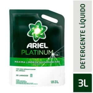 JABON LIQUIDO ARIEL PLATINIUM X 3 L