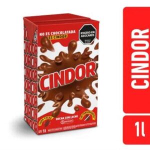 LECHE CHOCOLATADA CINDOR X 1 LTS