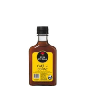 LICOR TRES PLUMAS CREMA DE CAFE AL COÑAC 200 ML