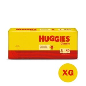 PAÑALES HUGGIES CLASSIC XG 8 UN