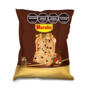 PAN DULCE MAROLIO CON CHIPS DE CHOCOLATE 400 GR