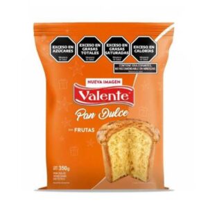PAN DULCE VALENTE SIN FRUTAS 350 GR