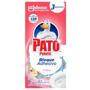 PATO LIMPIA INODOROS ADHESIVO TROPICAL X3