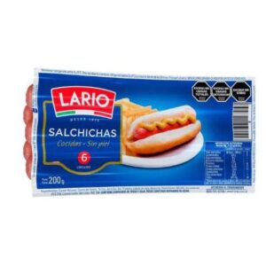 SALCHICHAS LARIO 6 UN