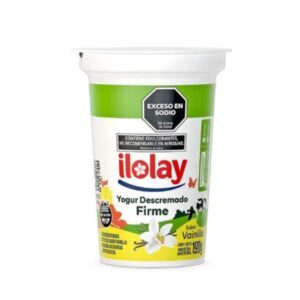 YOGUR FIRME ILOLAY VAINILLA 190 GR